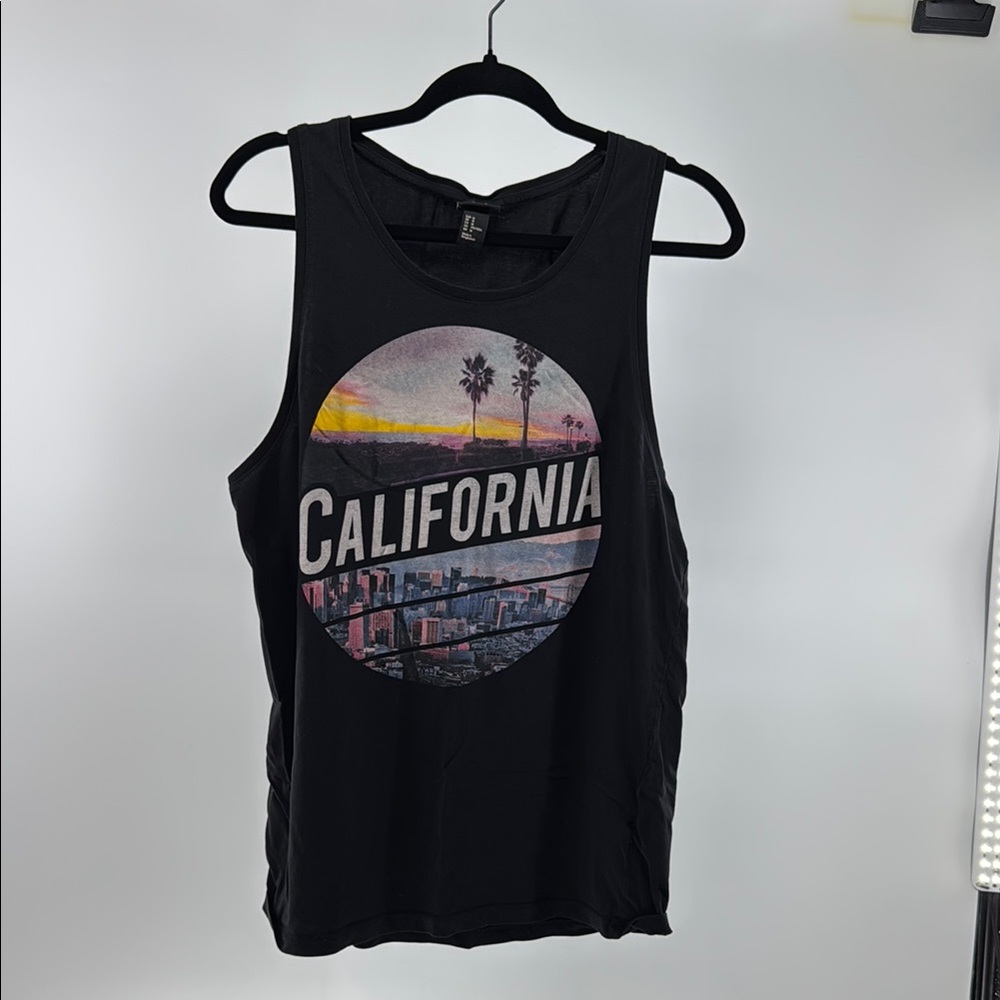 H&M Black Sleeveless Top